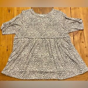 Chic Soul - Leopard Print Blouse